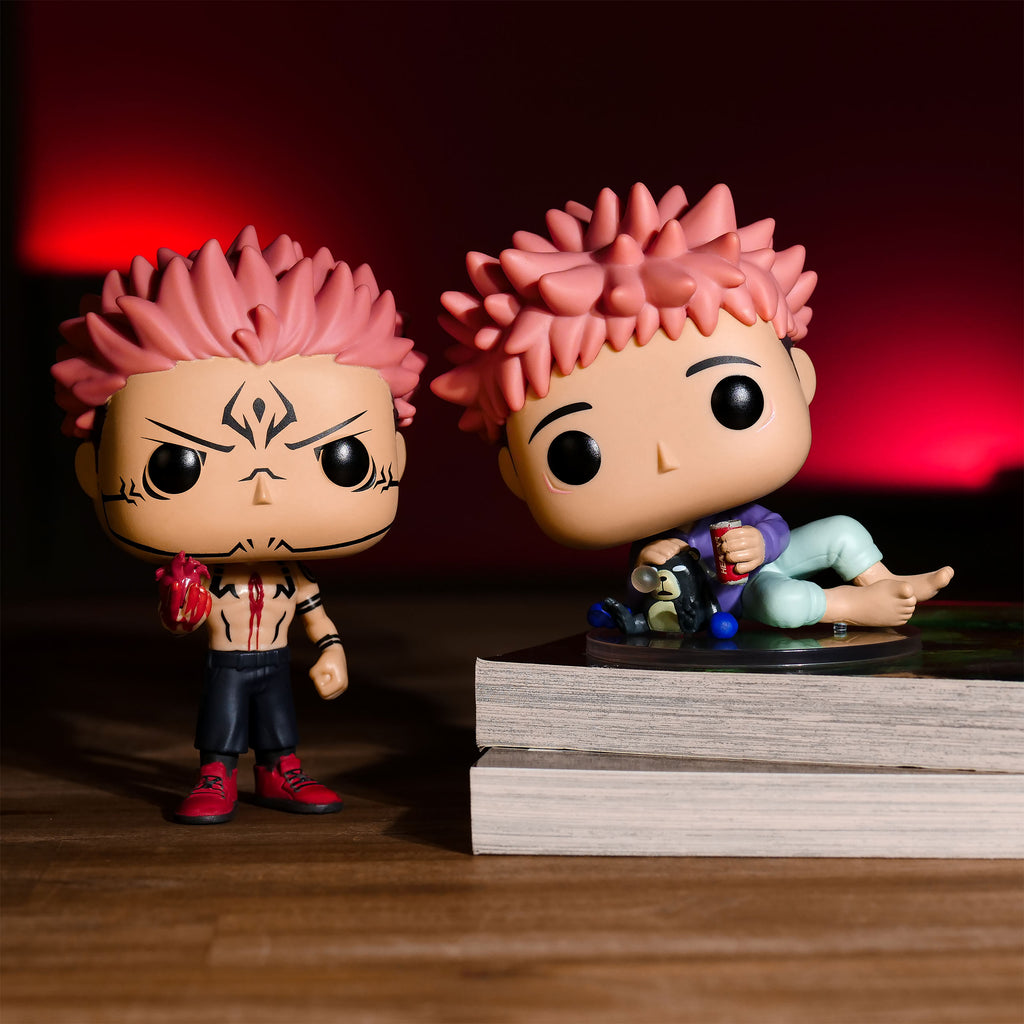 Produktbild Jujutsu Kaisen - Itadori med Tsukamoto Funko Pop Figur