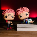 Produktbild Jujutsu Kaisen - Itadori med Tsukamoto Funko Pop Figur
