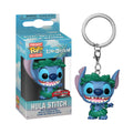 Produktbild Lilo & Stitch - Hula Stitch Funko Pop nyckelring