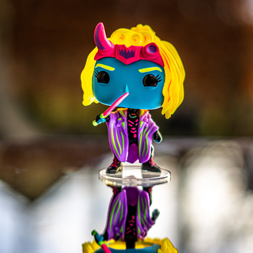 Produktbild Loki - Sylvie Blacklight Funko Pop vickande huvud-figur
