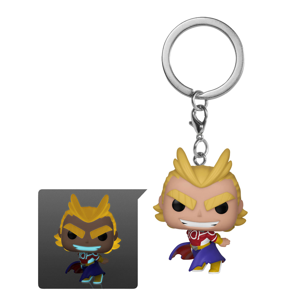 Produktbild My Hero Academia - All Might Silver Age Funko Pop Nyckelring