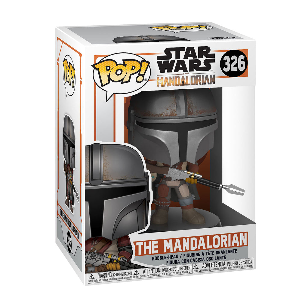 Produktbild The Mandalorian Funko Pop vickande huvud-figur - Star Wars