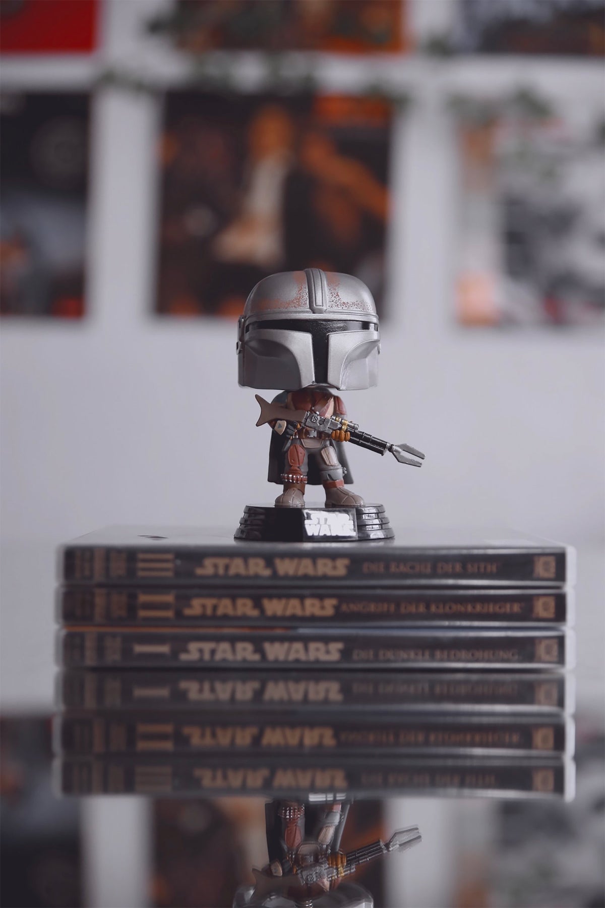 Produktbild The Mandalorian Funko Pop vickande huvud-figur - Star Wars
