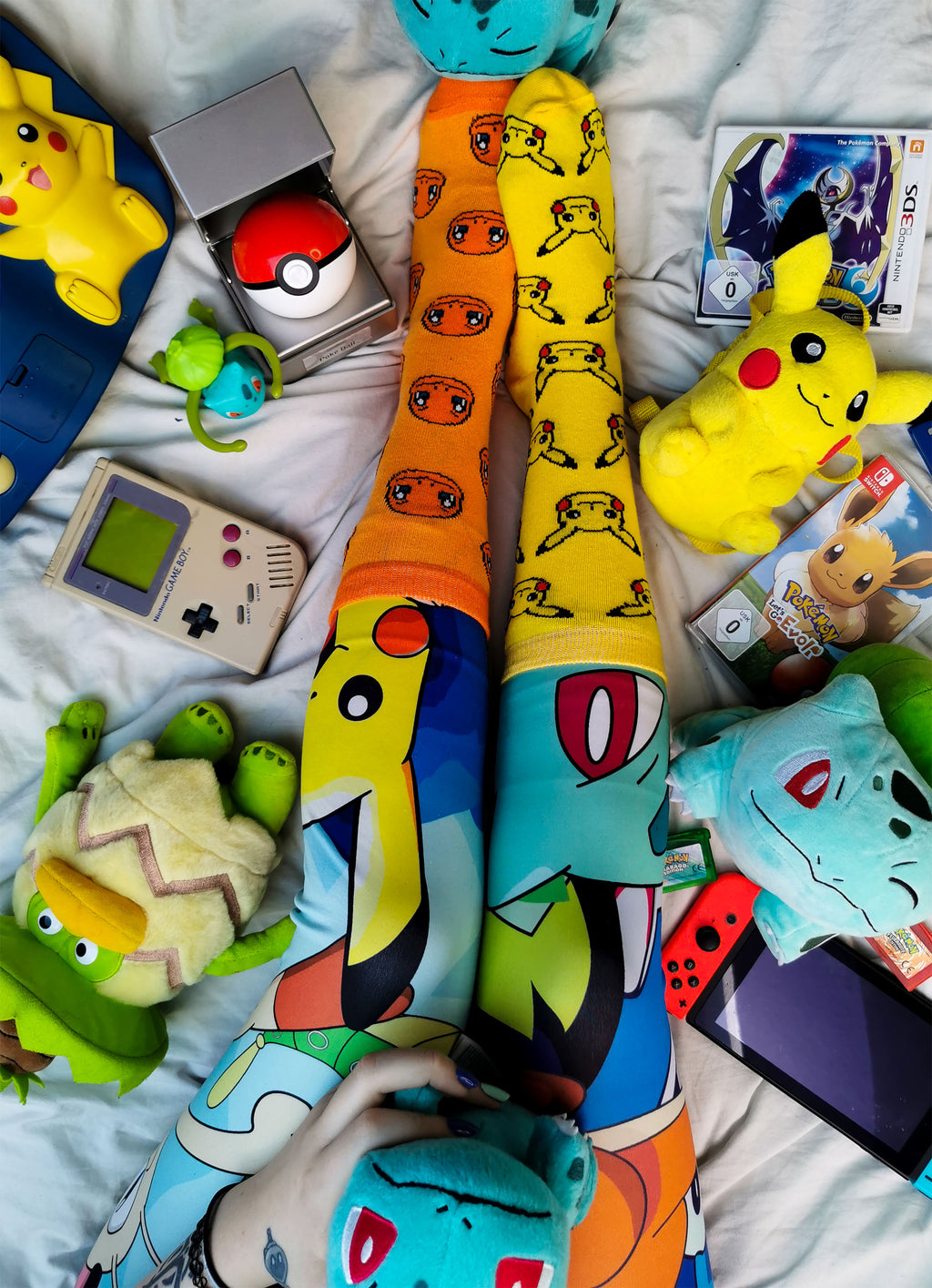 Produktbild Pokemon - 3-pack crewstrumpor