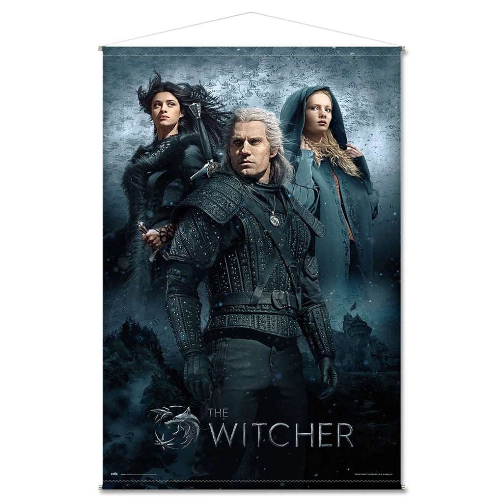 Produktbild Witcher - Geralt, Ciri och Yennefer Wall Scroll