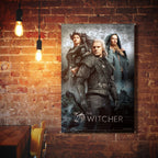 Produktbild Witcher - Geralt, Ciri och Yennefer Wall Scroll