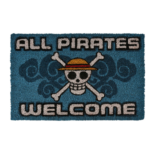 Produktbild One Piece - All Pirates Welcome Dörrmatta