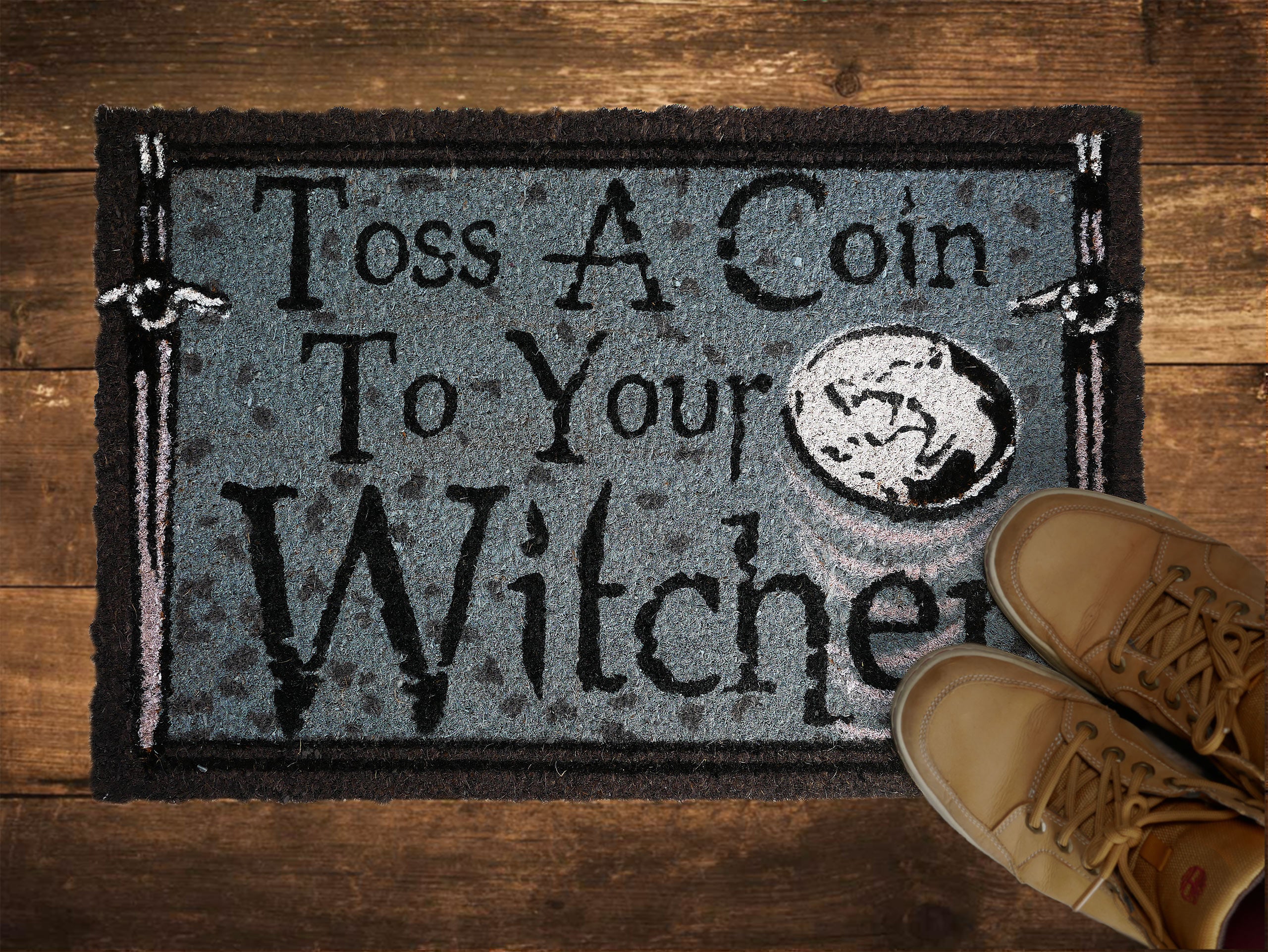 Produktbild Witcher - Toss a Coin Dörrmatta