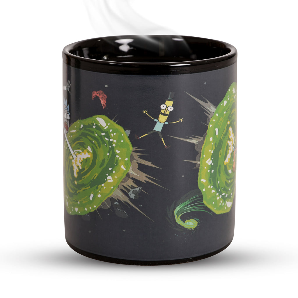 Produktbild Rick and Morty - Portaler Värmeeffekt Mugg