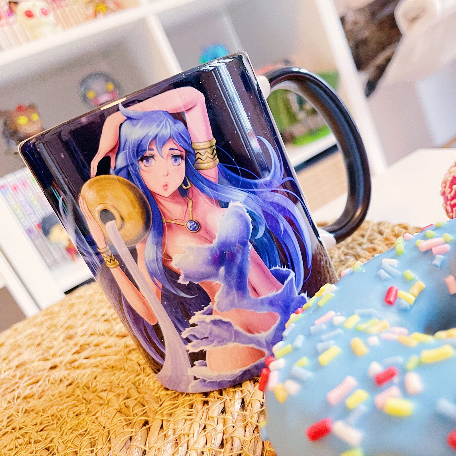 Produktbild Vattumannen-mugg för manga-fans - Zodiac Collection