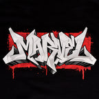 Produktbild Marvel - Logotyp Graffiti T-shirt svart
