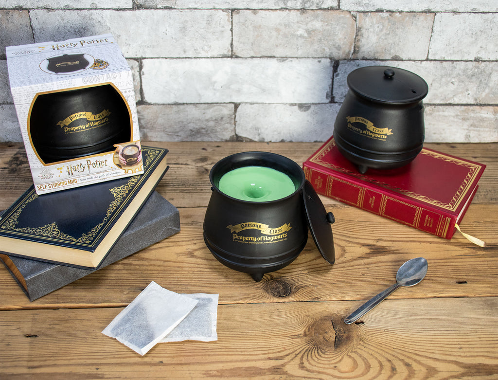 Produktbild Harry Potter - Kittelmugg med omrörningsfunktion och lock