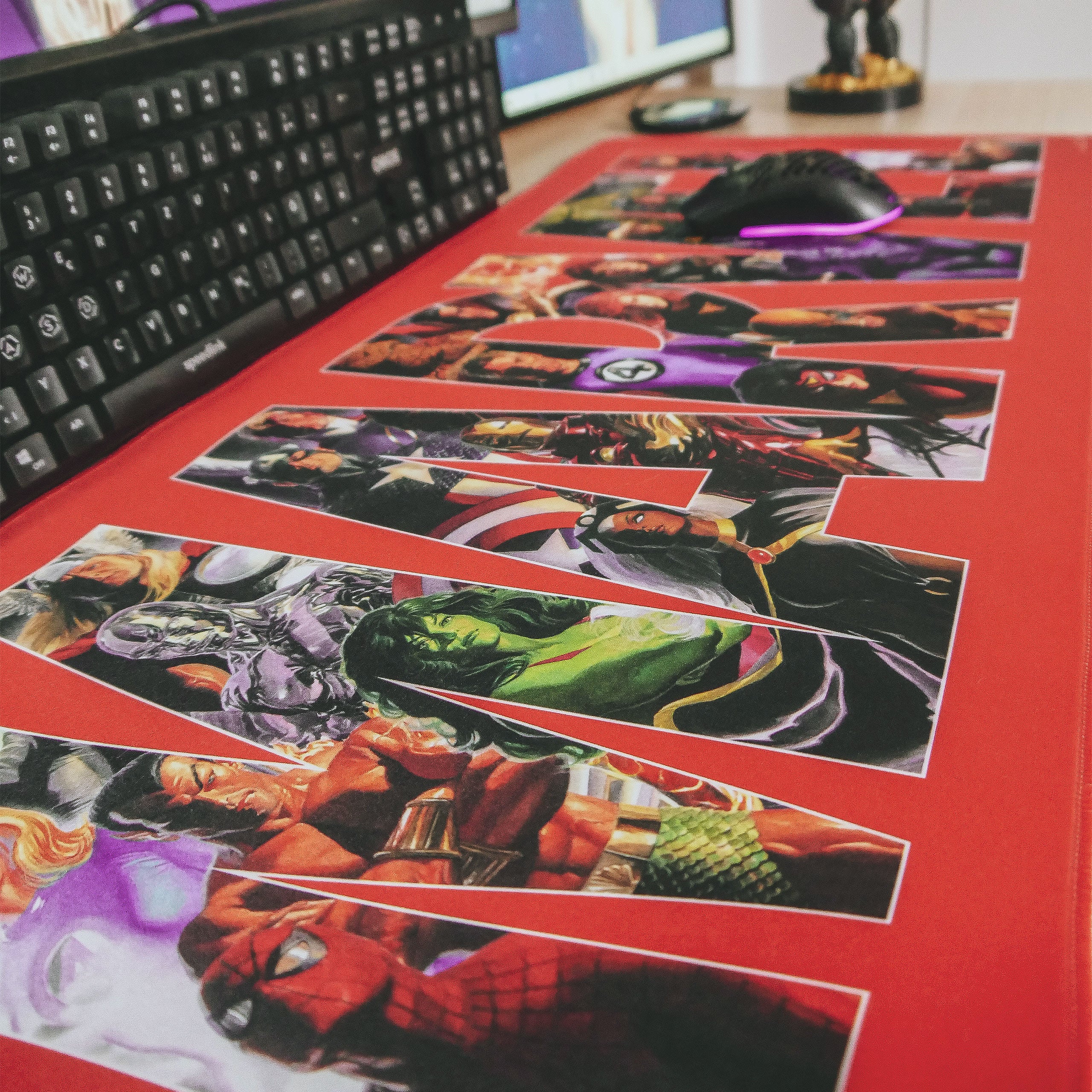 Produktbild Marvel - Logotyp XL Musmatta