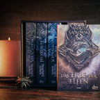 Produktbild De 5 banden av Häxersagan i en elegant box