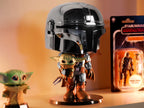 Produktbild Mandalorian Chrome Funko Pop vickande huvudfigur 26 cm - Star Wars