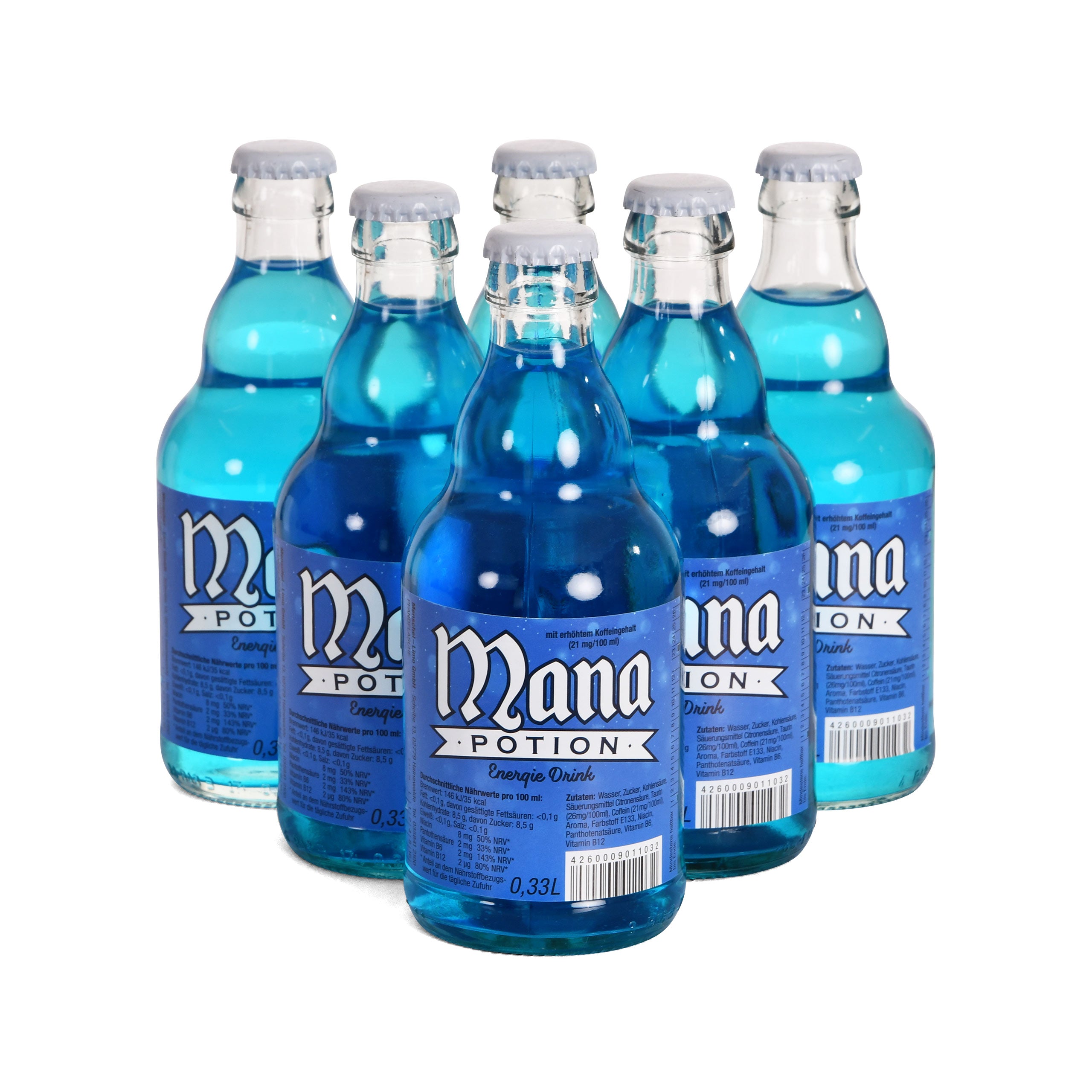 Produktbild Mana Potion Flaska Energidryck - 6-pack