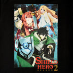 Produktbild Rising of the Shield Hero - Crew T-shirt svart
