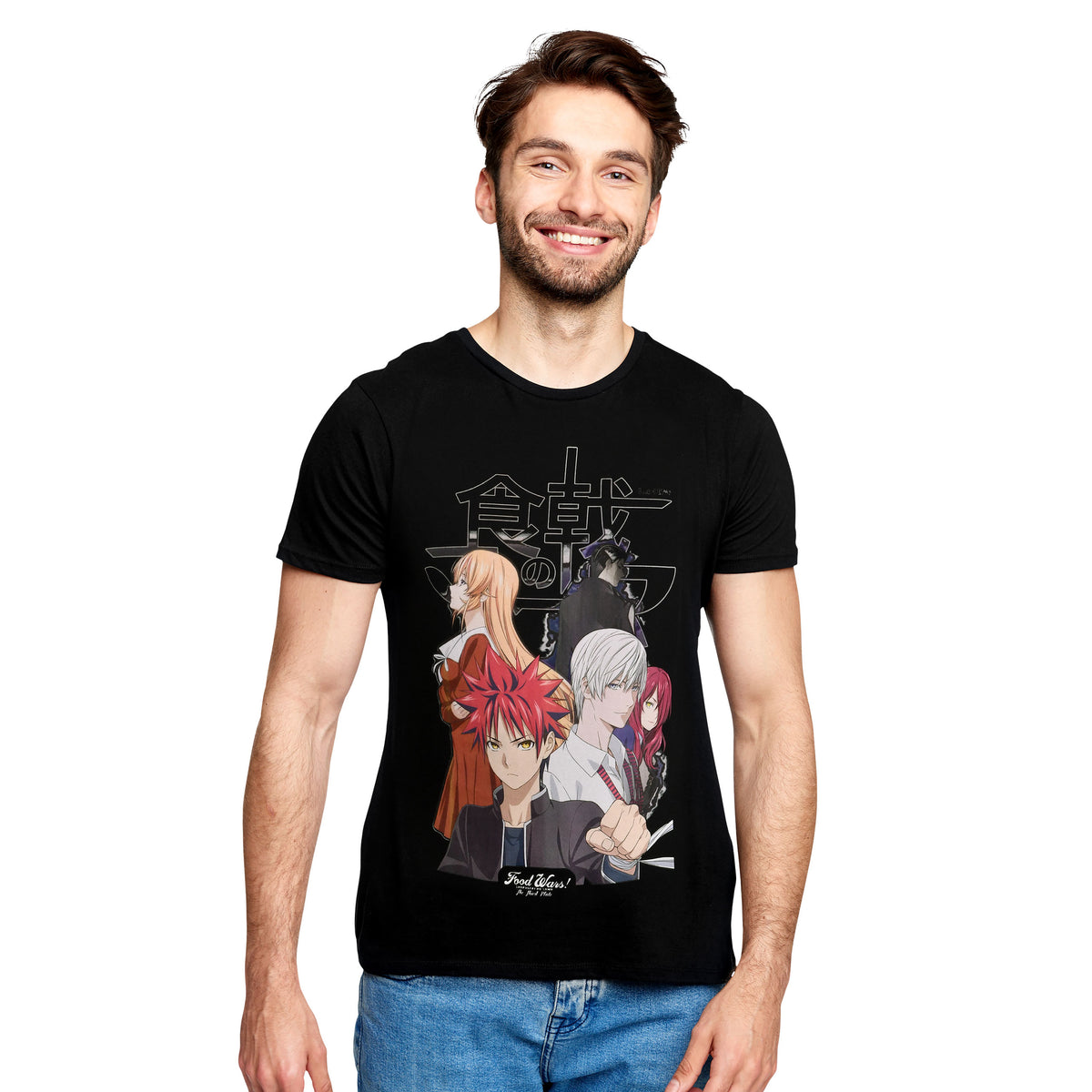 Produktbild Food Wars - Crew T-shirt svart