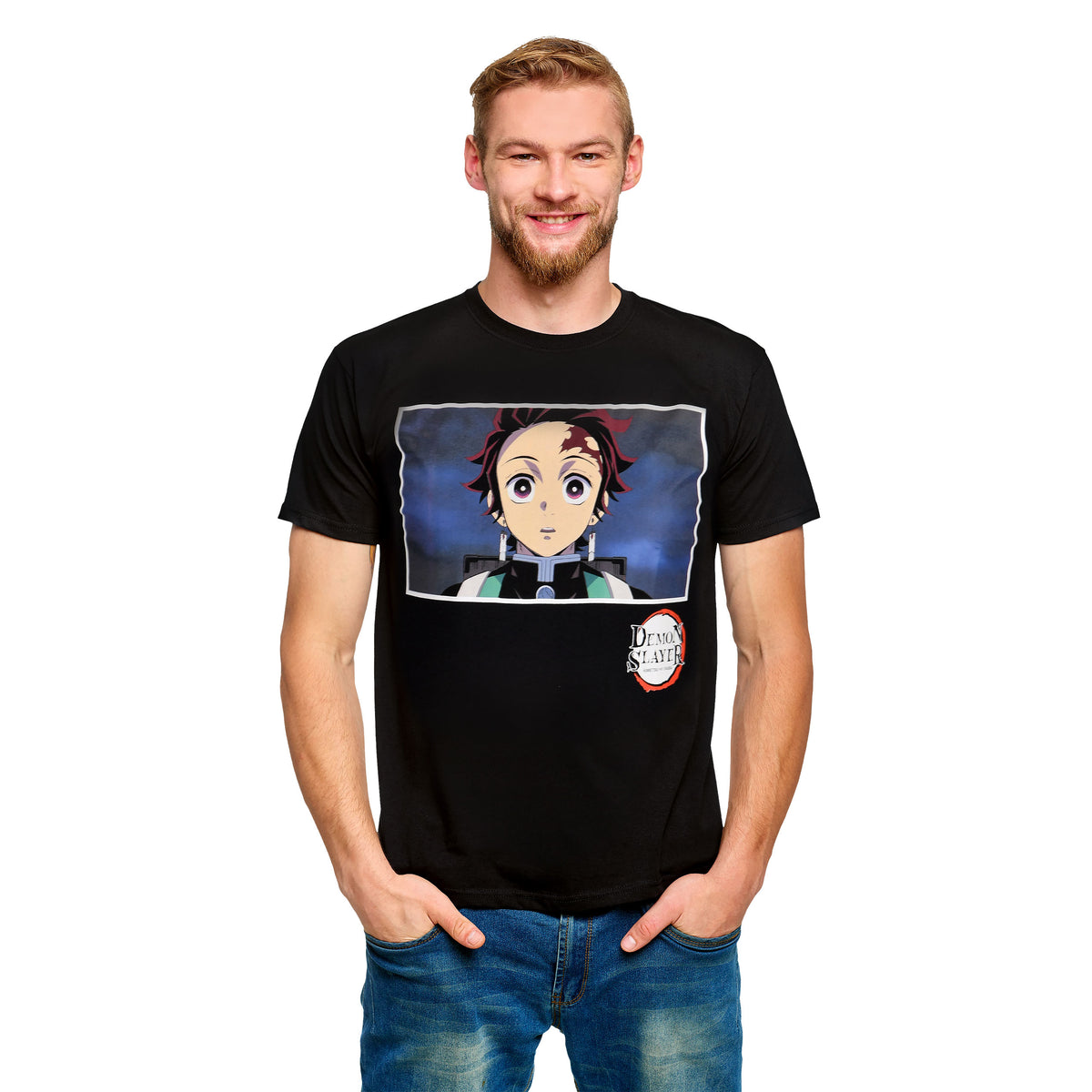 Produktbild Demon Slayer - Tanjiro T-shirt svart