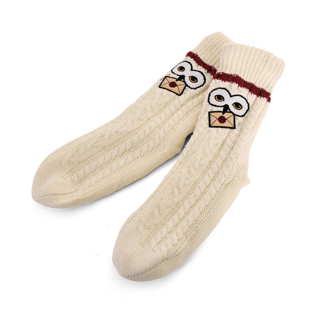Produktbild Harry Potter - Hedwig-strumpor med teddyfoder