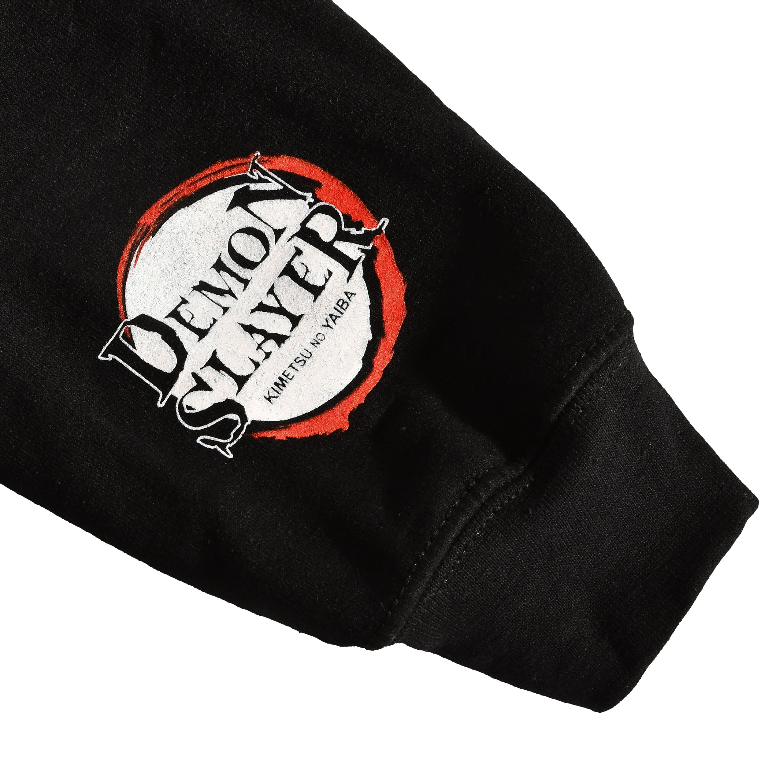 Produktbild Demon Slayer - Svart huvtröja
