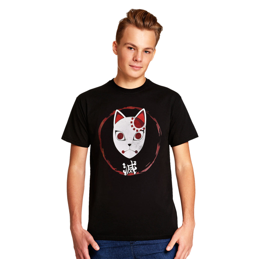 Produktbild Demon Slayer - Tanjiro Mask T-shirt svart