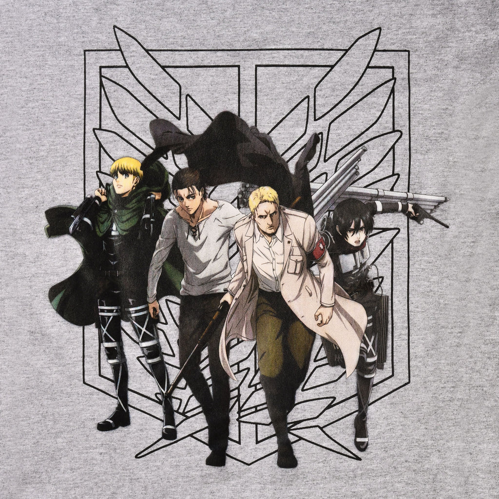 Product image Attack on Titan - Group T-Shirt grey