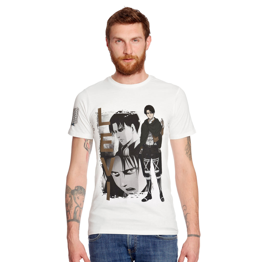 Produktbild Attack on Titan - Levi Ackerman T-shirt vit