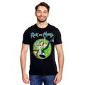 Produktbild Rick and Morty - Portal Circle T-shirt svart