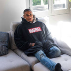 Produktbild Marvel - Logotyp Oversize Mysig Tröja Svart