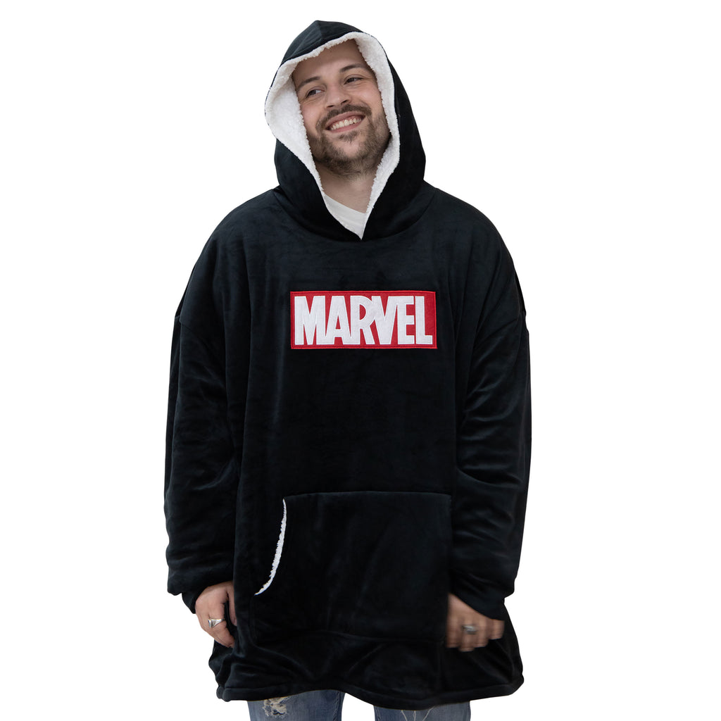 Produktbild Marvel - Logotyp Oversize Mysig Tröja Svart