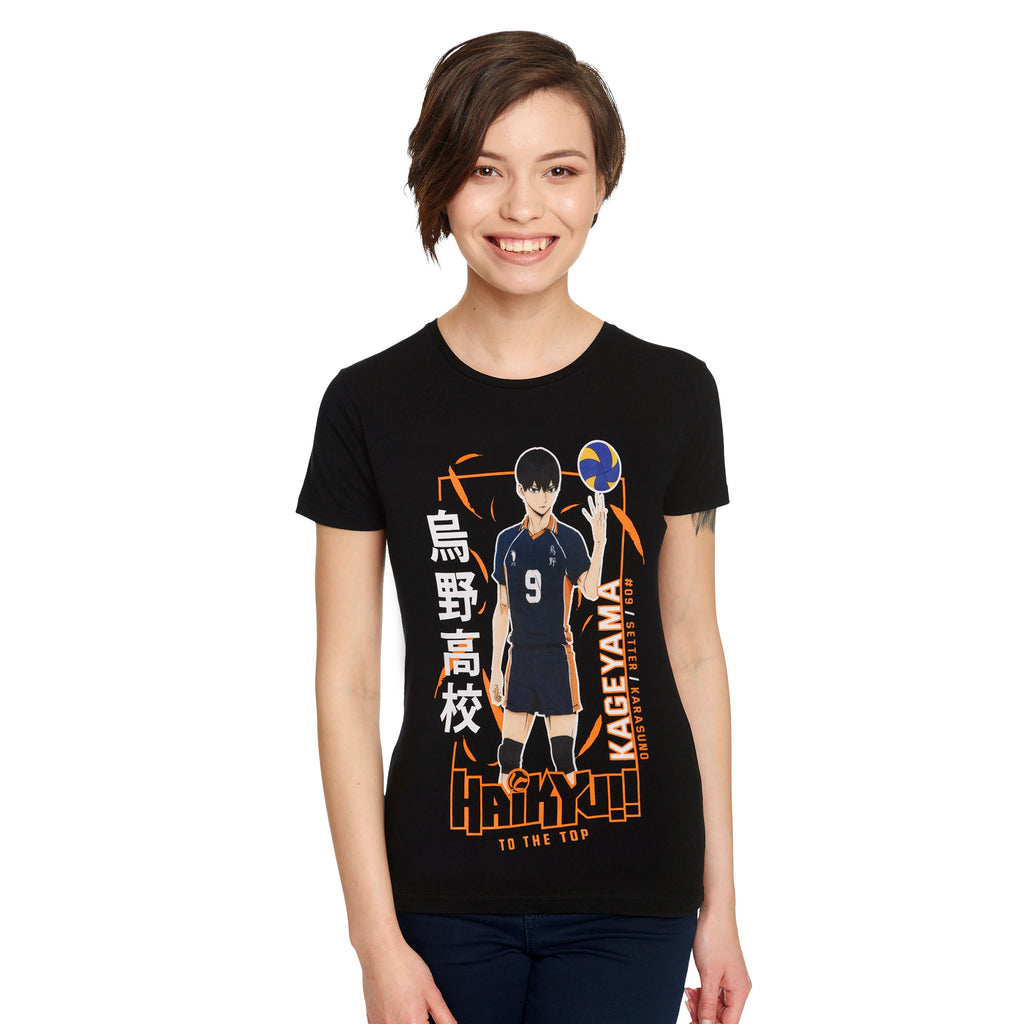 Produktbild Haikyu!! - Kageyama T-shirt dam svart