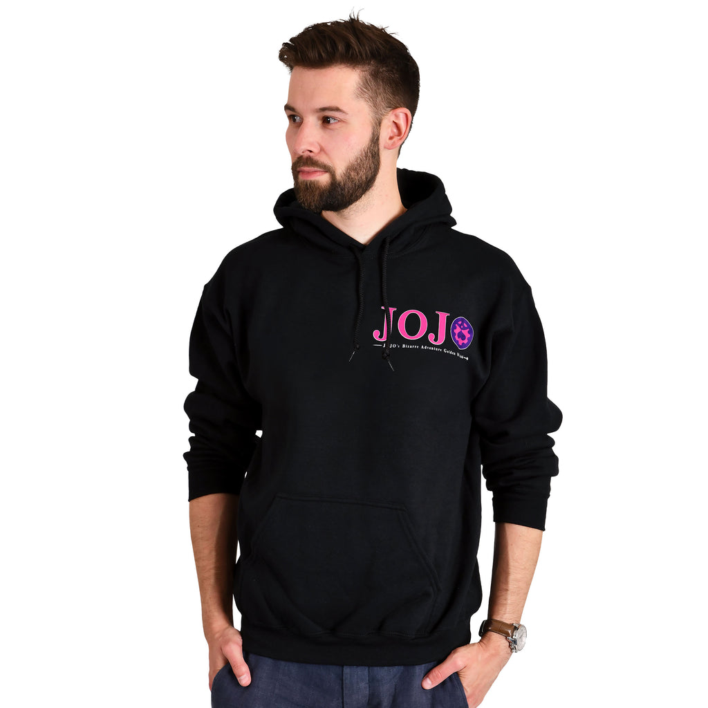Produktbild JoJo's Bizarre Adventure - Giorno och Bruno Hoodie svart