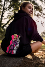 Produktbild JoJo's Bizarre Adventure - Giorno och Bruno Hoodie svart