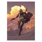 Produktbild Mando med Grogu Fototapet - Star Wars The Mandalorian