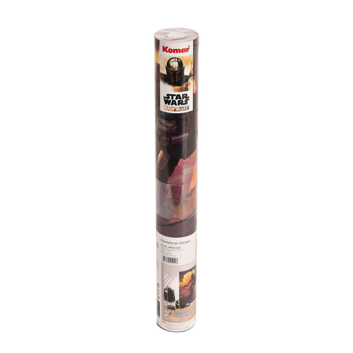 Produktbild Mando med Grogu Fototapet - Star Wars The Mandalorian