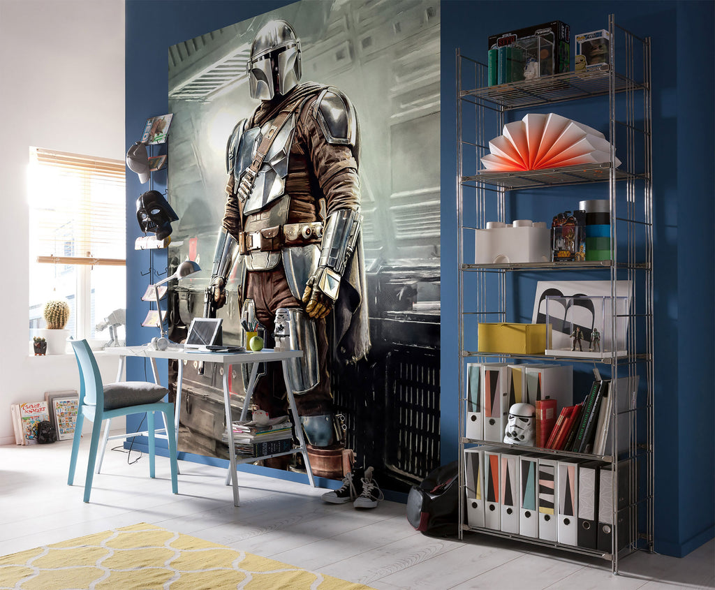 Produktbild Mando Fight Fototapet - Star Wars The Mandalorian