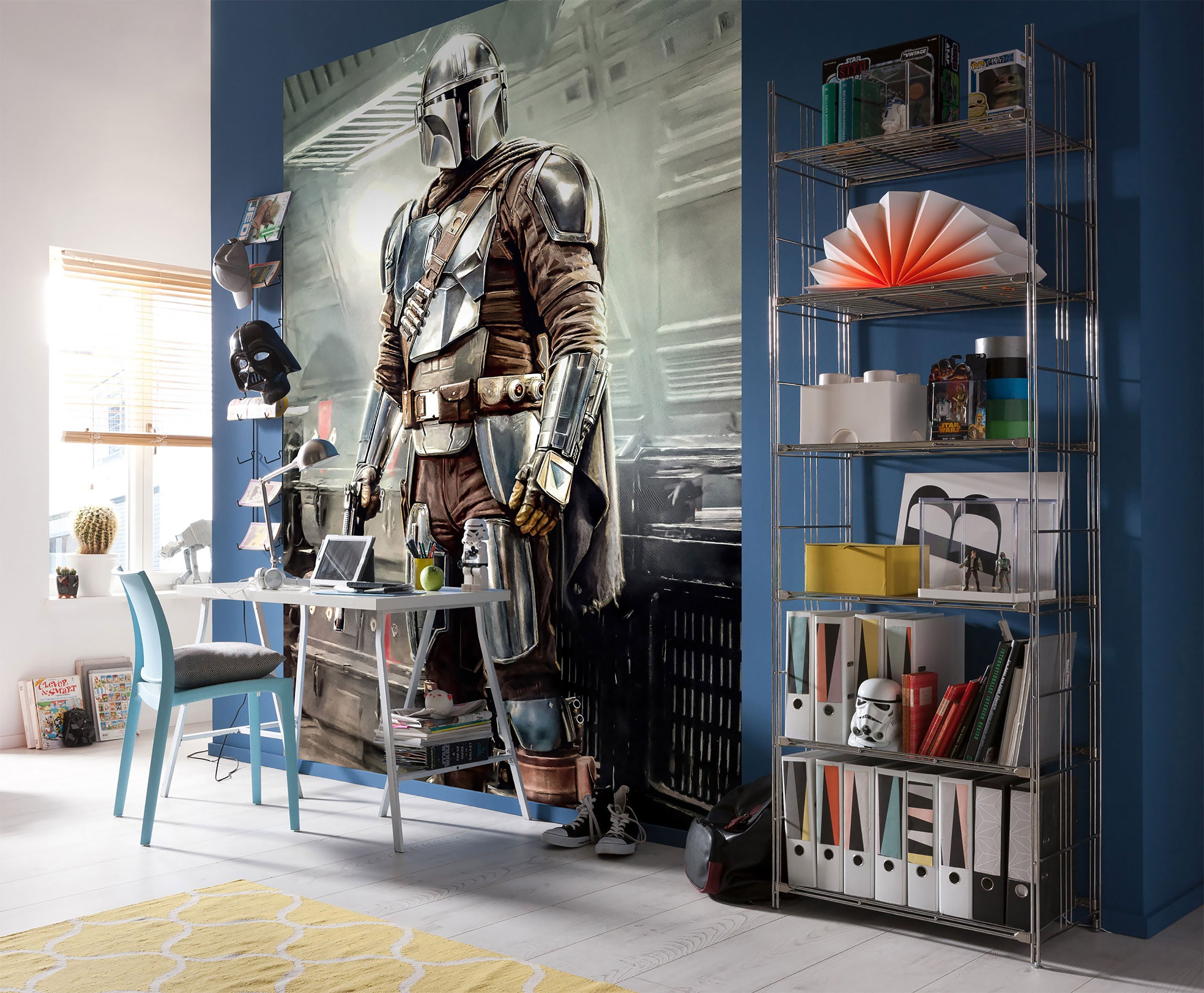 Produktbild Mando Fight Fototapet - Star Wars The Mandalorian