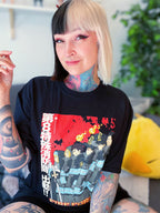 Produktbild Fire Force - Poster T-shirt svart