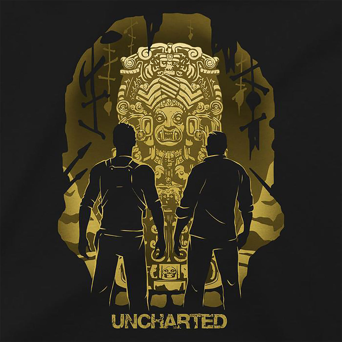 Produktbild Uncharted - El Dorado T-shirt svart