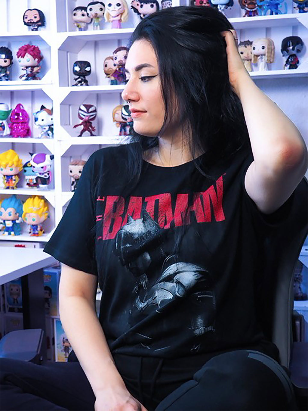 Produktbild The Batman - Standing In The Rain T-Shirt svart