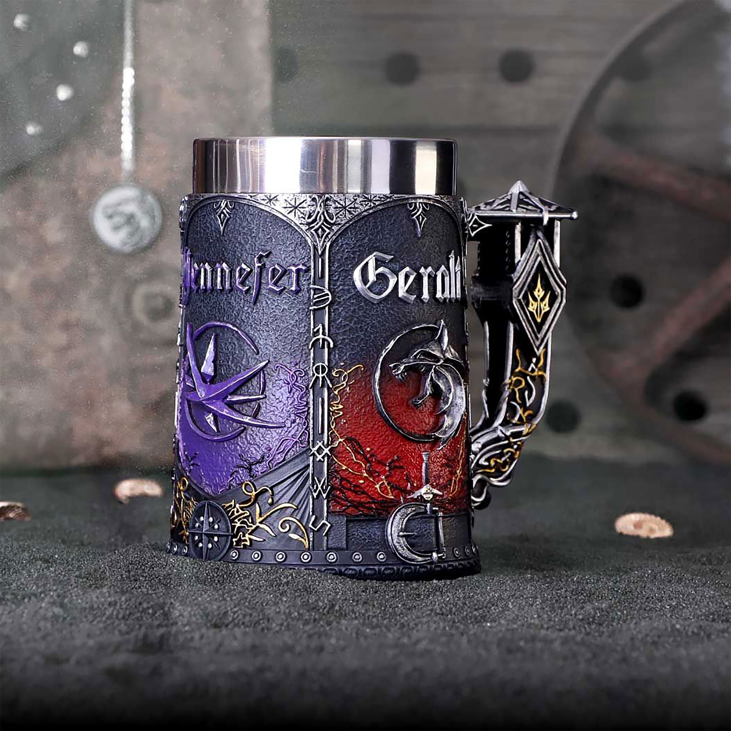 Produktbild Witcher - Geralt, Ciri, Yennefer Krus deluxe