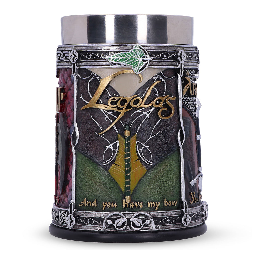 Product image The Lord of the Rings - Aragorn Legolas Gimli Deluxe Tankard