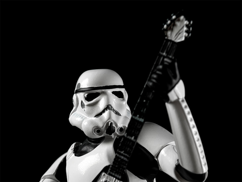 Produktbild Stormtrooper Rockstar-figur - Star Wars