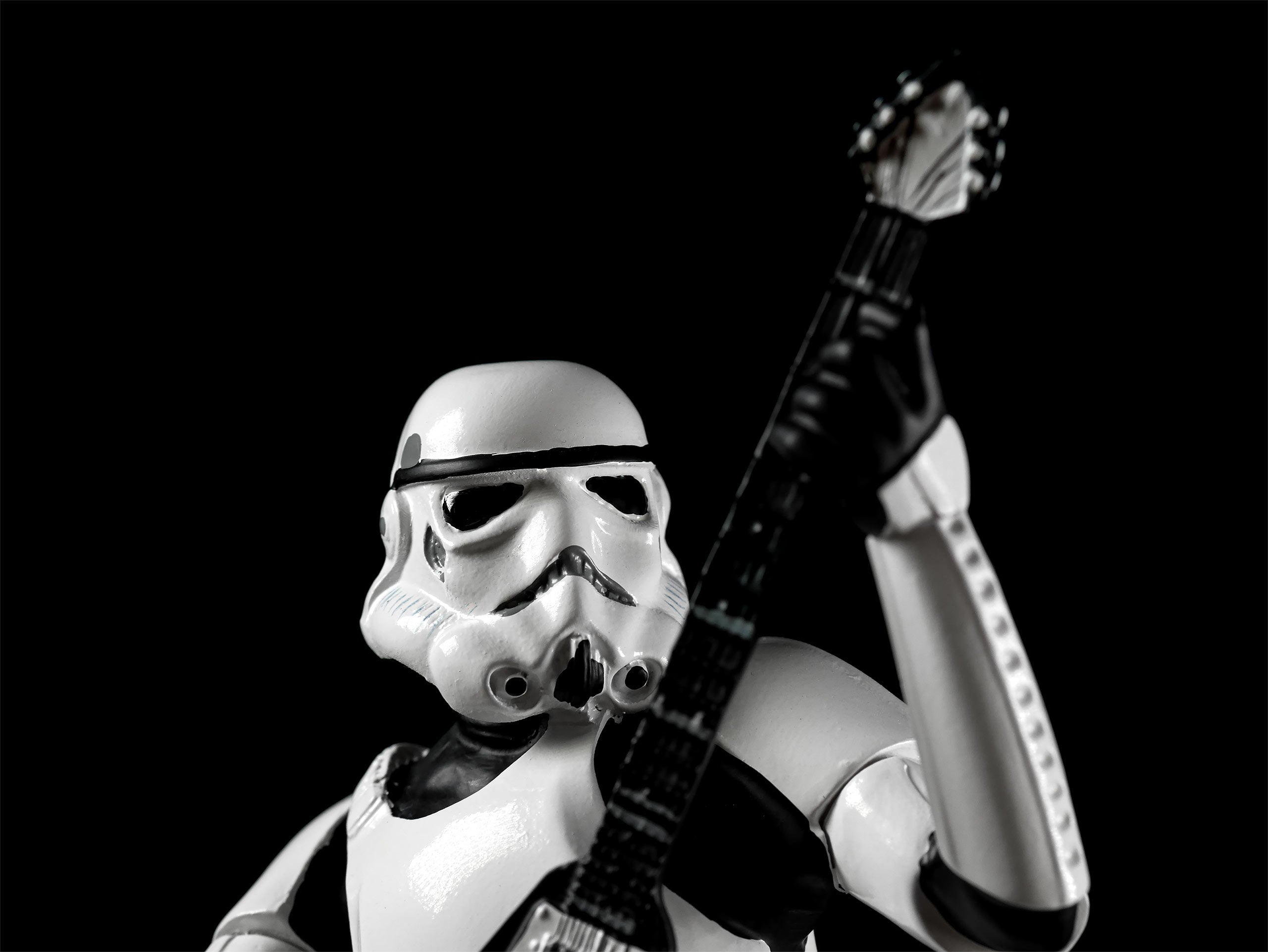 Produktbild Stormtrooper Rockstar-figur - Star Wars