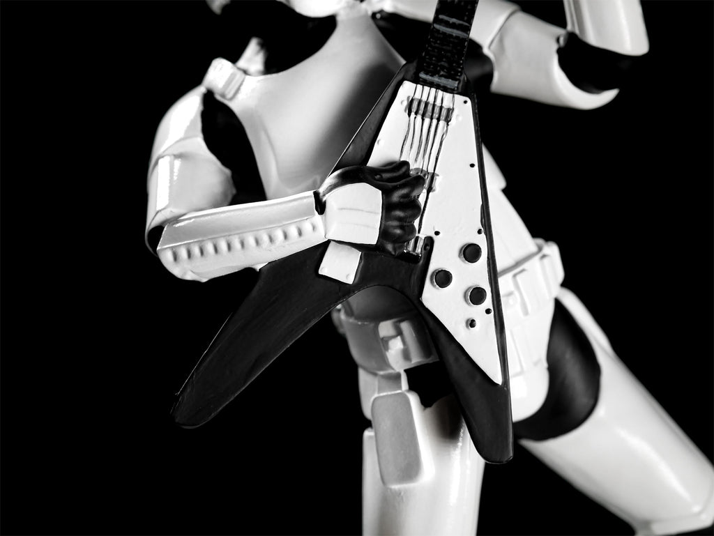 Produktbild Stormtrooper Rockstar-figur - Star Wars