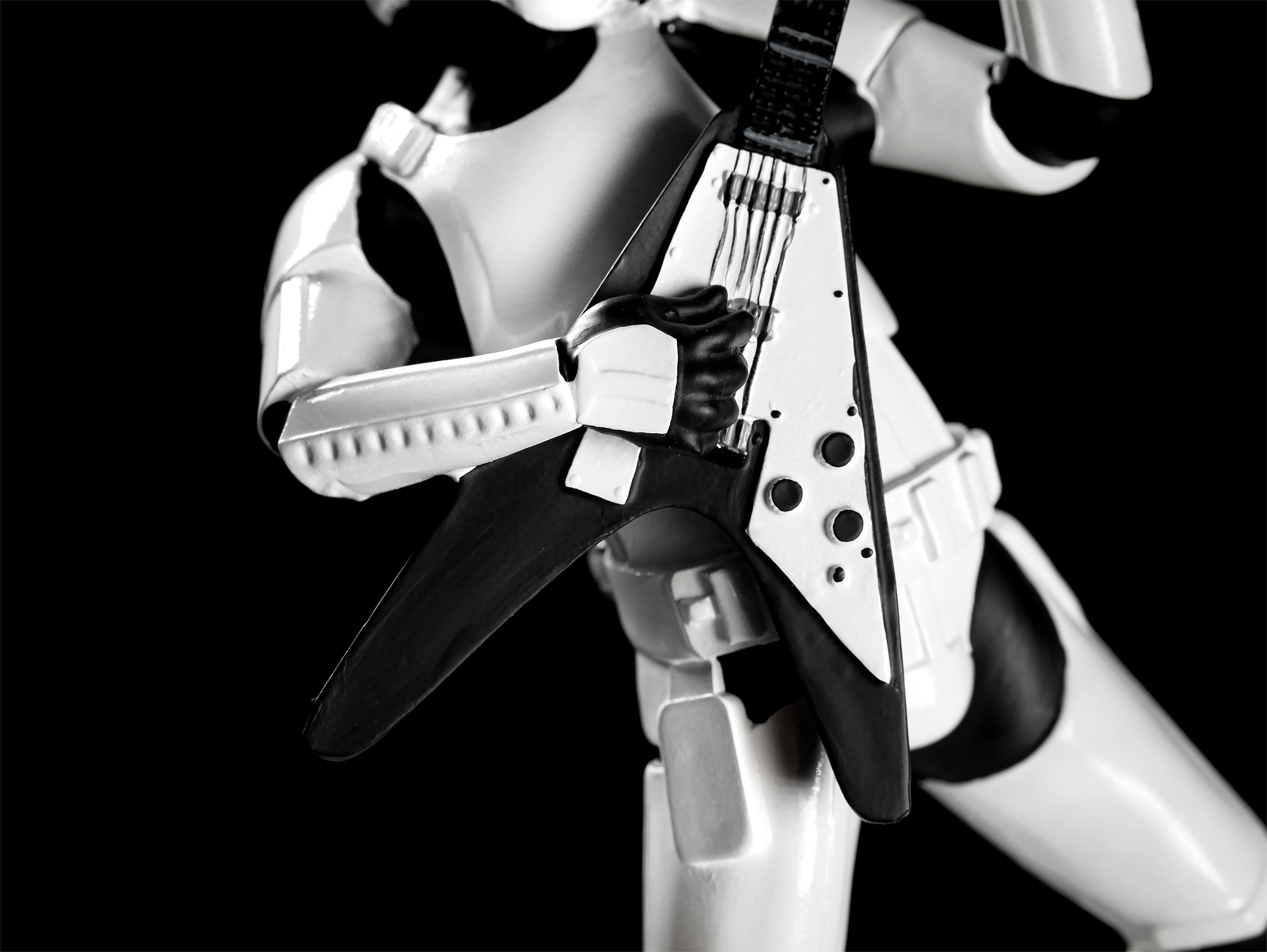 Produktbild Stormtrooper Rockstar-figur - Star Wars