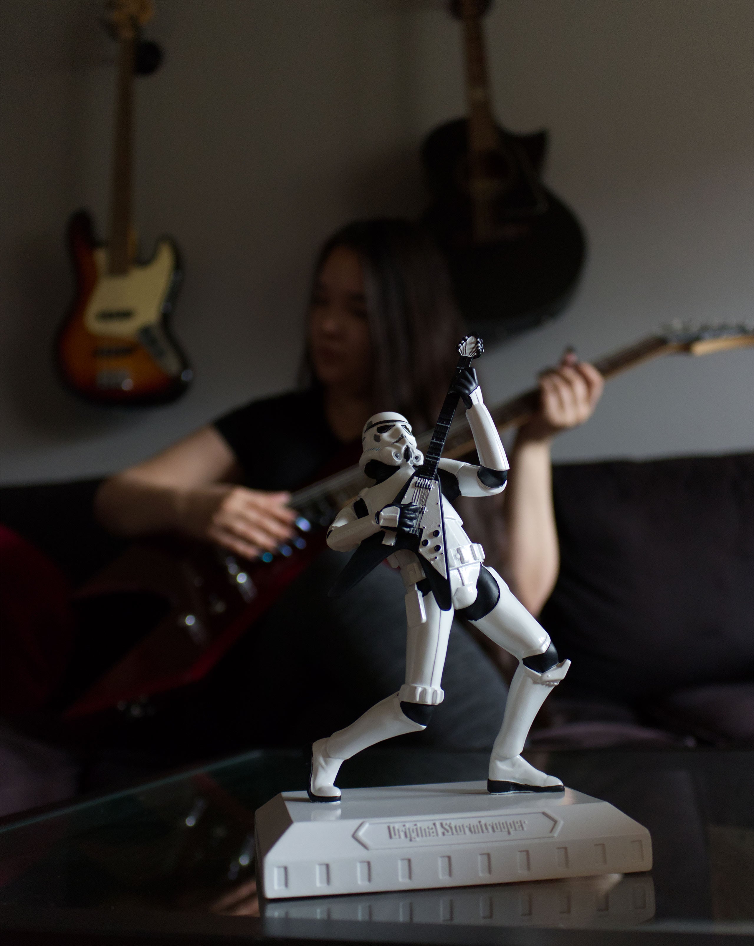 Produktbild Stormtrooper Rockstar-figur - Star Wars