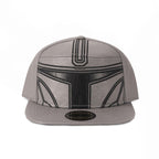 Produktbild Star Wars - Mandalorian Hjälm Snapback Keps grå
