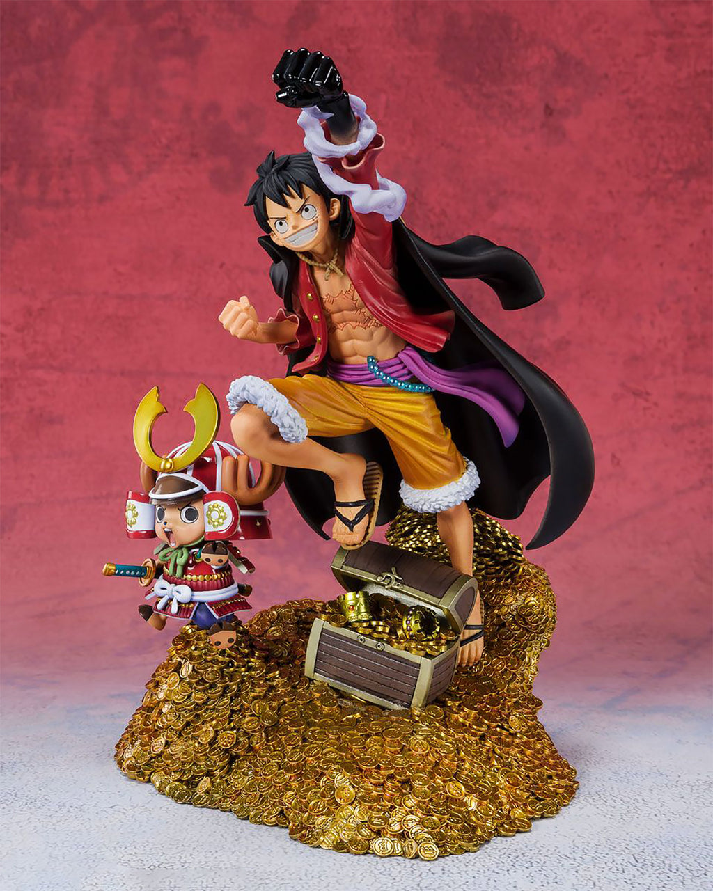 Produktbild One Piece - Luffy med Chopper Figur